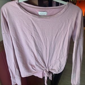 Mauve colored pull over